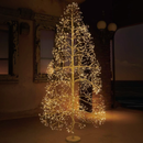 Árvore de Natal Bétula de 180cm com Luzes LED Quente e Fria ✨