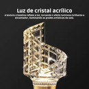 Lustre de Cristal Acrílico - Enfeites Natalinas usado por Celebridades
