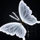 Borboleta De Led 40cm C/ Movimento Nas Asas Decoração Bivolt