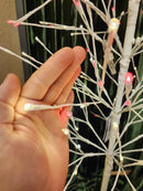 Árvore de Natal LED 1,70m com 360 LEDs Vermelhos e Brancos – Bivolt